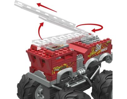 Mega Construx Hot Wheels Monster Truck 5 alarm 284 dielikov