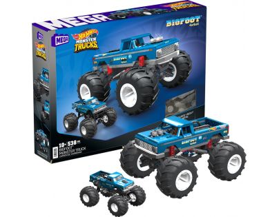 Mega Construx Hot Wheels zberateľský Bigfoot 538 dielikov