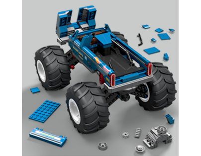 Mega Construx Hot Wheels zberateľský Bigfoot 538 dielikov
