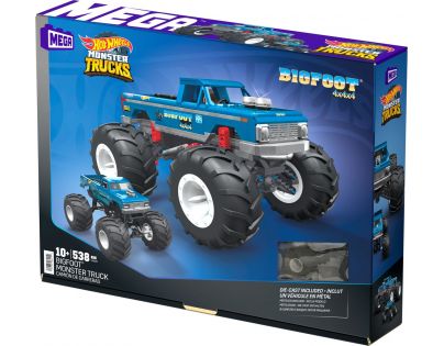Mega Construx Hot Wheels zberateľský Bigfoot 538 dielikov