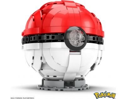 Mega Construx Pokémon svietiaci Jumbo Poké Ball