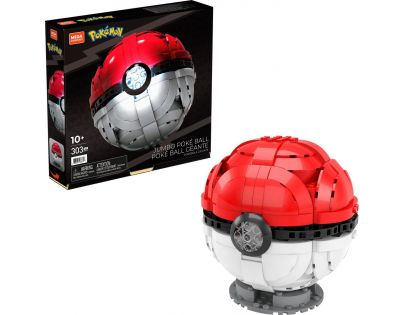 Mega Construx Pokémon svietiaci Jumbo Poké Ball