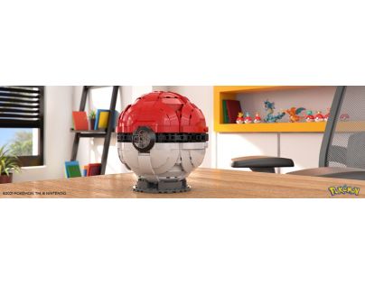 Mega Construx Pokémon svietiaci Jumbo Poké Ball
