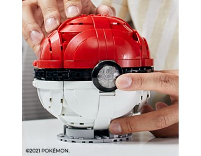 Mega Construx Pokémon svietiaci Jumbo Poké Ball