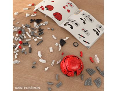 Mega Construx Pokémon svietiaci Jumbo Poké Ball