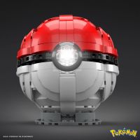 Mega Construx Pokémon svietiaci Jumbo Poké Ball 4