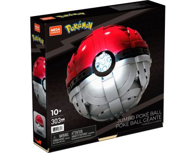 Mega Construx Pokémon svietiaci Jumbo Poké Ball