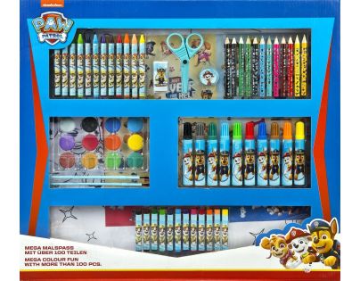 Karton P+P Mega kresliaci set Tlapková patrola 100 ks