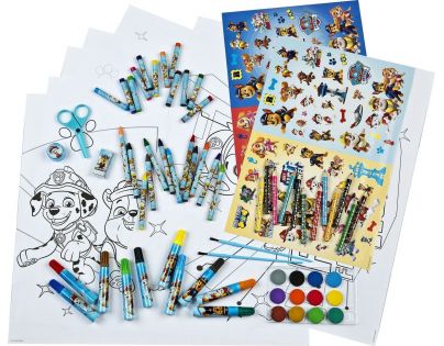 Karton P+P Mega kresliaci set Tlapková patrola 100 ks