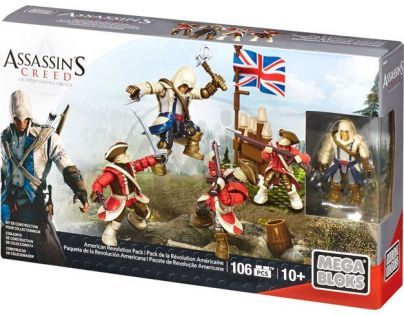 Megabloks Assassin's Creed bojový prapor - American Revolution Pack