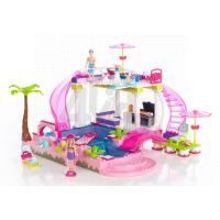 MEGABLOKS Micro 80228U - Barbie na party u bazénu 2