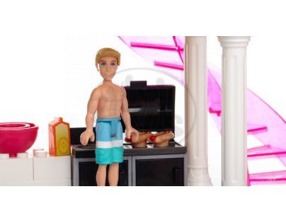 MEGABLOKS Micro 80228U - Barbie na party u bazénu