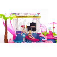 MEGABLOKS Micro 80228U - Barbie na party u bazénu 5