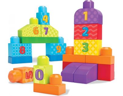 Megabloks First Builders 123 kostky