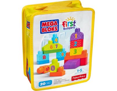 Megabloks First Builders 123 kostky