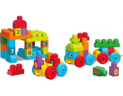 Megabloks First Builders 123 naučný vláček