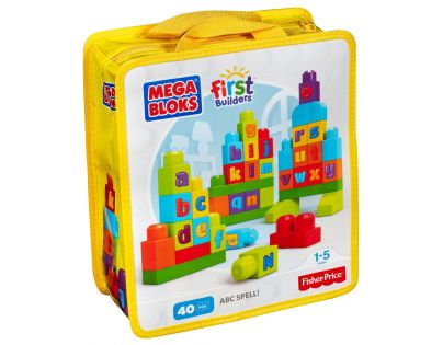 Megabloks First Builders abc kostky