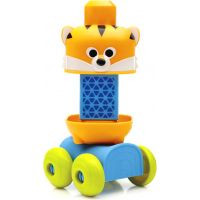 Megabloks First Builders jezdící zvířátka - Panda a Tygr 3