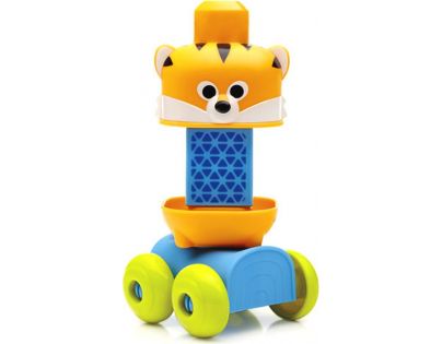Megabloks First Builders jezdící zvířátka - Panda a Tygr