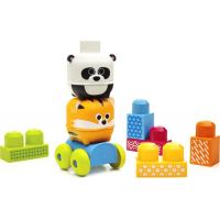 Megabloks First Builders jezdící zvířátka - Panda a Tygr 4