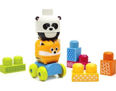 Megabloks First Builders jezdící zvířátka - Panda a Tygr