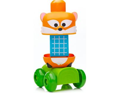 Megabloks First Builders jezdící zvířátka - Sova a Liška