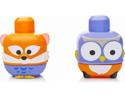 Megabloks First Builders jezdící zvířátka - Sova a Liška