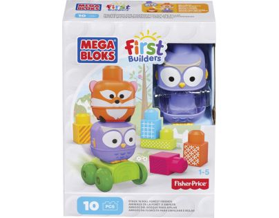 Megabloks First Builders jezdící zvířátka - Sova a Liška