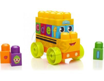 Megabloks First Builders školní ABC 44 dílků