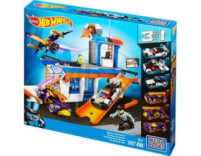 Megabloks Hot Wheels Policejní stanice