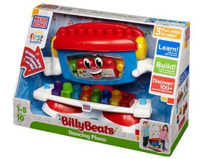 MEGABLOKS 8427 - Mega - Hrající a tančící piano "Billy"