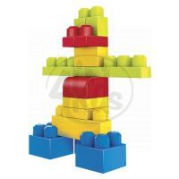 MEGABLOKS 8465 - 24 Mega Bloks kostek v plastovém pytli 3
