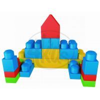 MEGABLOKS 8465 - 24 Mega Bloks kostek v plastovém pytli 4