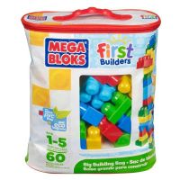 Megabloks Kocky v plastovom vreci 60 dielikov