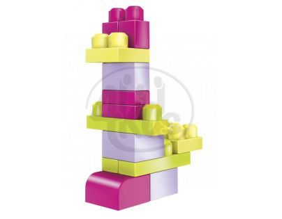 MEGABLOKS 8455 - 24 Mega Bloks kostek v plastovém pytli