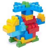 MEGABLOKS 8001 - Mega - Stavebnice v plastové tašce, 160dílů 2
