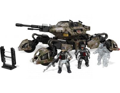 Megabloks Micro Call of Duty 4x4 obrněné vozidlo s věží a dělem