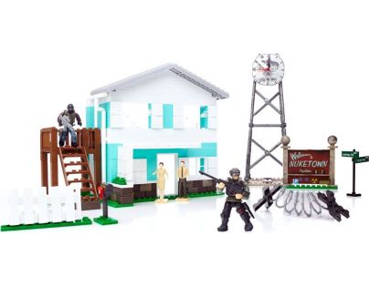 Megabloks Micro Call of Duty městečko Nuketown