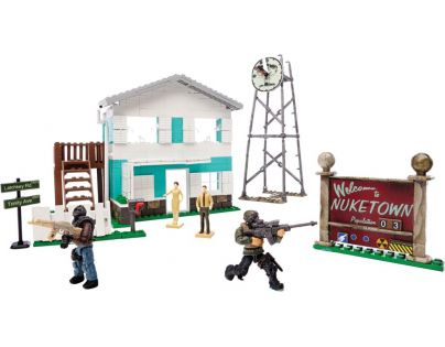 Megabloks Micro Call of Duty městečko Nuketown