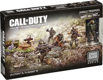 Megabloks Micro Call of Duty Útočný oddíl - Jungle Troopers