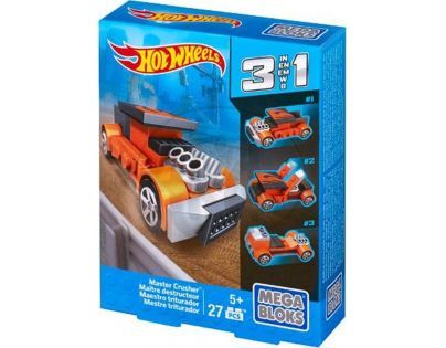 Megabloks Micro Hot Wheels 3v1 angličák - Master Crusher