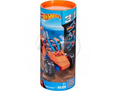 Megabloks Micro Hot Wheels 3v1 turbo angličák - Max Scatter