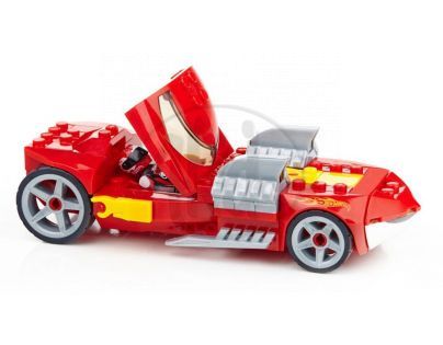 Megabloks Micro Hot Wheels Auto s řidičem - Twin Mill III 91708