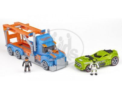 MEGABLOKS 91718 - Micro - Hot Wheels - Kamion autocar s autem