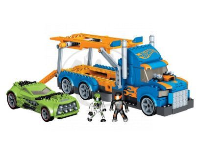 MEGABLOKS 91718 - Micro - Hot Wheels - Kamion autocar s autem