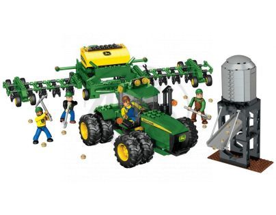 Megabloks Micro John Deere Velký agroset - secí stroj - Poškozený obal
