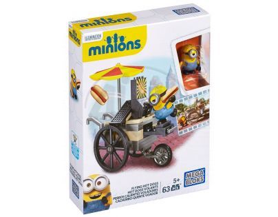 Megabloks Mimoni Základní set - Stuart ve stánku