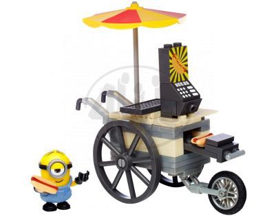 Megabloks Mimoni Základní set - Stuart ve stánku