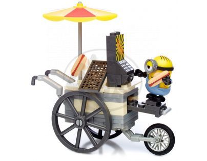 Megabloks Mimoni Základní set - Stuart ve stánku