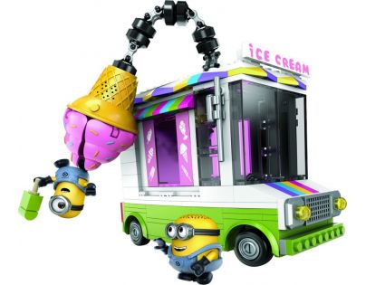 MEGA BLOKS MIMONI ZMRZLINÁRSKE VOZIDLO